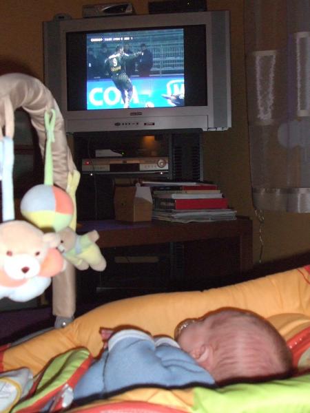 Ma premi�re soir�e foot !!!