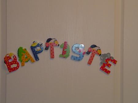 La porte de la chambre